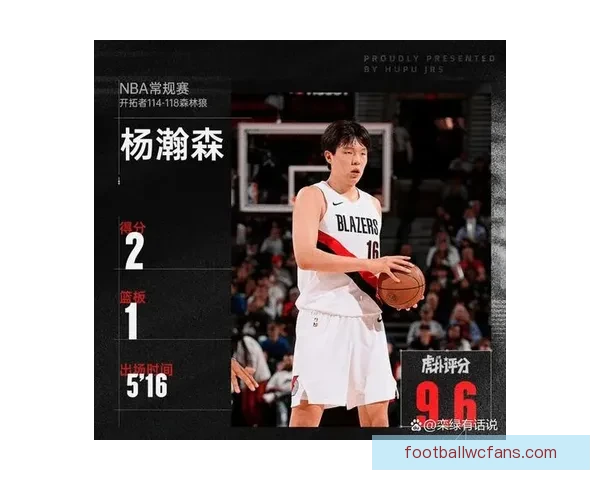 杨瀚森因下放发展联盟缺席开拓者对阵森林狼比赛最新伤情报告